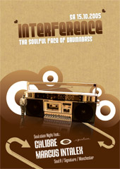 15.10.2005, 3 Jahre Interference - The Soulful Face of Drumnbass, Köln